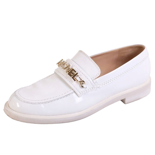 Chanel Loafers 22c Moccasins Logo