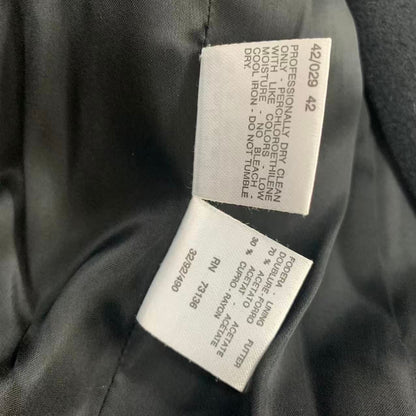 Max Mara Long Length Coat Black 42 — view 6