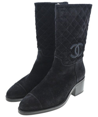Chanel Boots Black