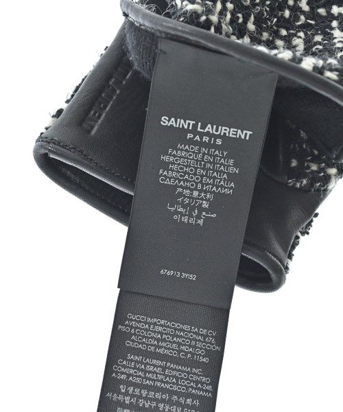 Saint Laurent Paris Gloves — view 4