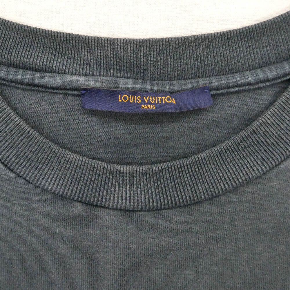 Louis Vuitton Short Sleeve T-Shirt Inside Out Jyn Gray — view 3