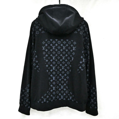 Louis Vuitton Hybrid Zip Sle Monogram Hoodie Ynf L Long Sleeve Black — view 2