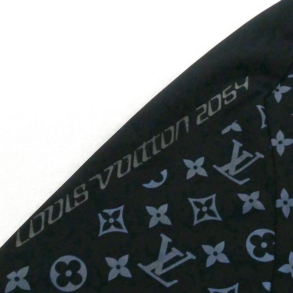 Louis Vuitton Hybrid Zip Sle Monogram Hoodie Ynf L Long Sleeve Black — view 6