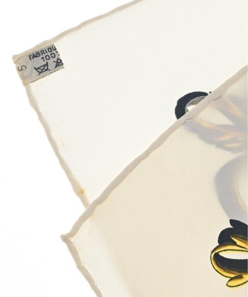 Hermes Bandana Scarf White — view 3