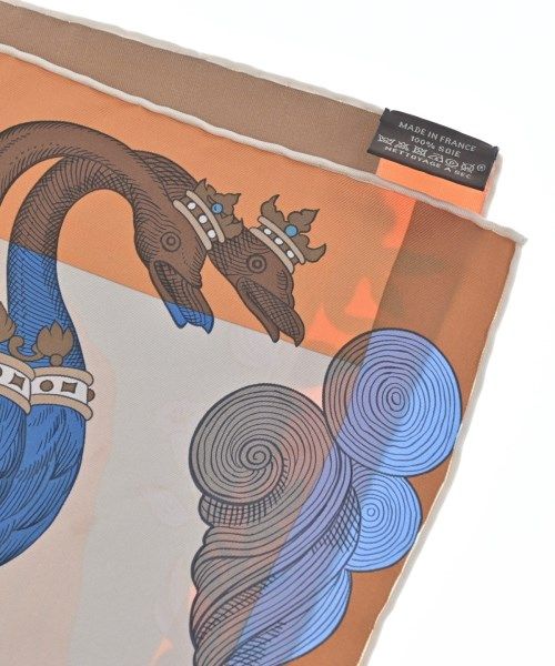 Hermes Bandana Scarf Beige — view 3