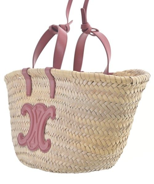 Celine Basket Bag Handbag Beige — view 7