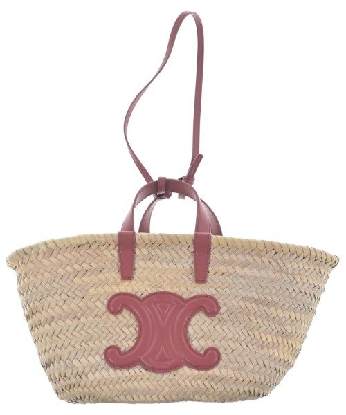 Celine Basket Bag Handbag Beige