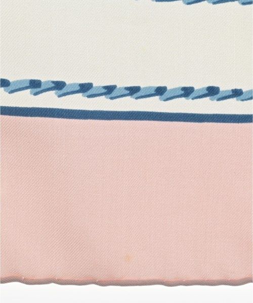 Hermes Bandana Scarf White — view 8