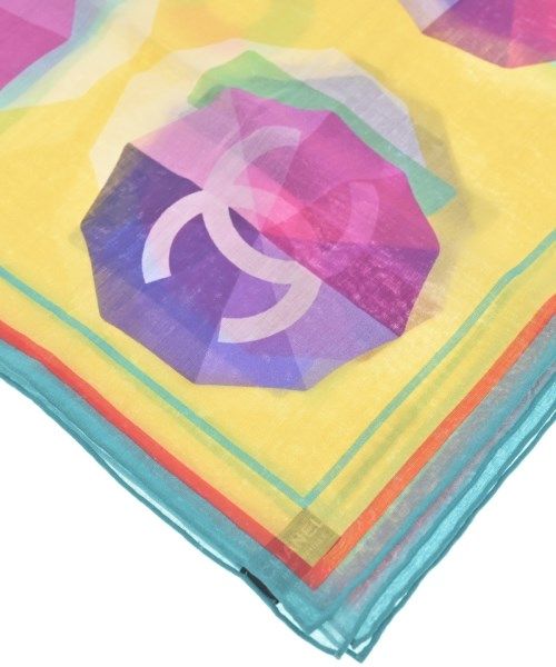 Chanel Bandana Scarf Yellow — view 2
