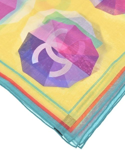 Chanel Bandana Scarf Yellow — view 2