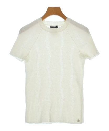 Chanel Knit Sweater White