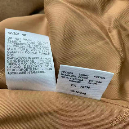 Max Mara Long Length Coat Beige 40 — view 4