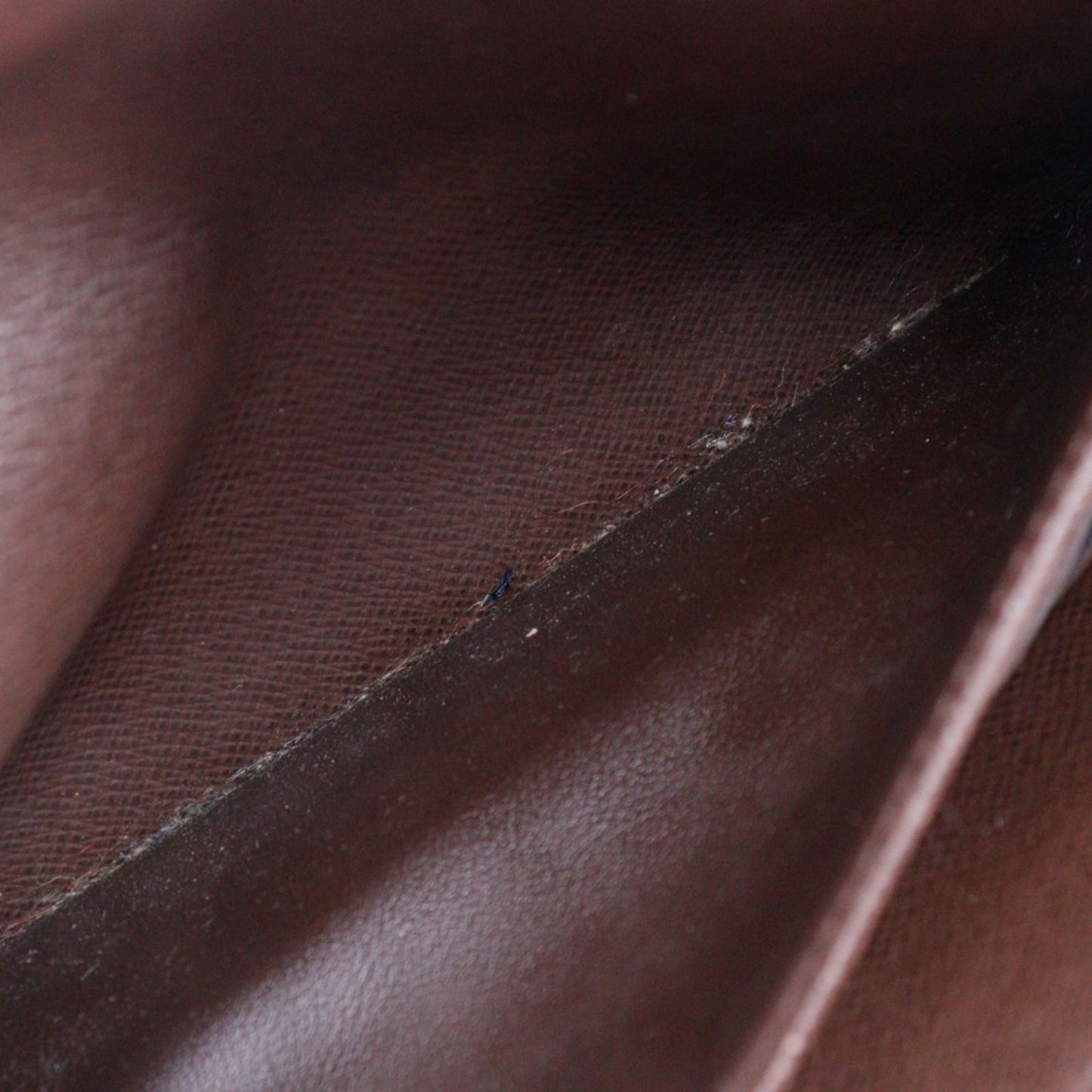 Louis Vuitton Portefeuille Sarah Damier Canvas Brown Wallet — view 8