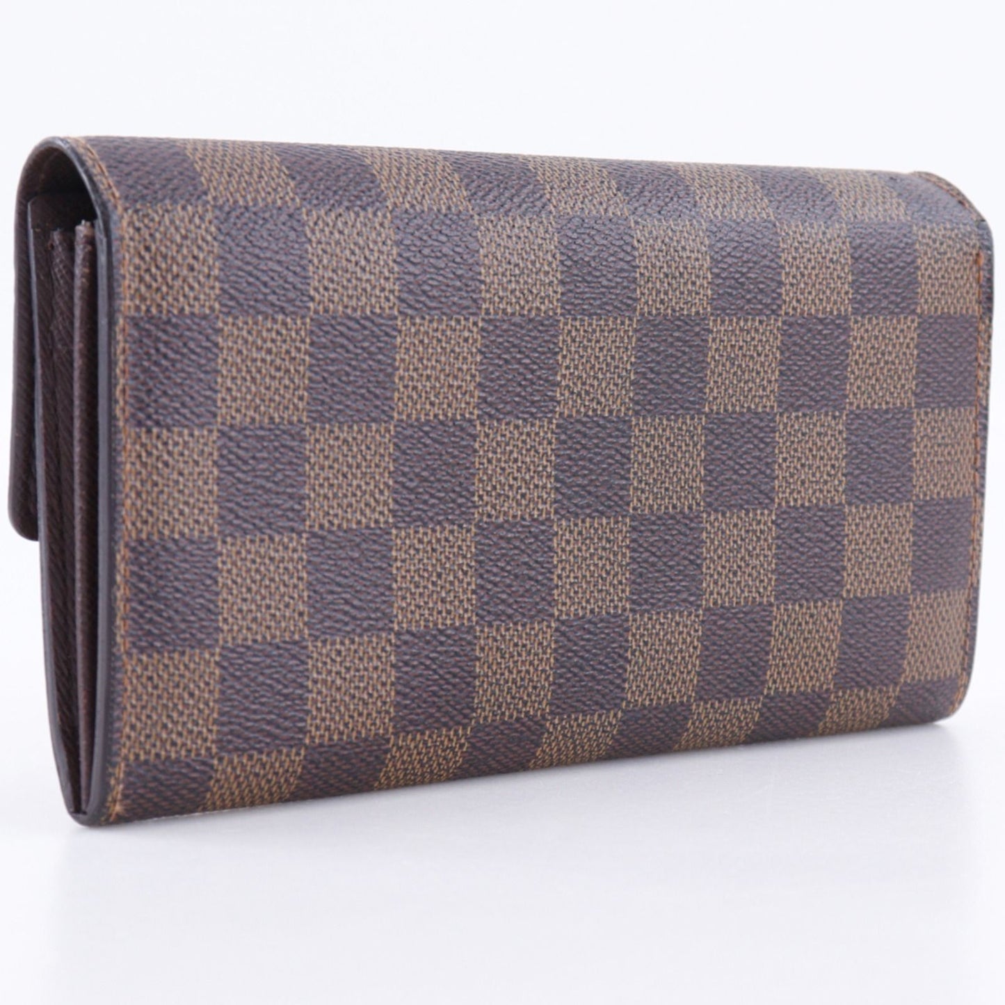 Louis Vuitton Portefeuille Sarah Damier Canvas Brown Wallet — view 3