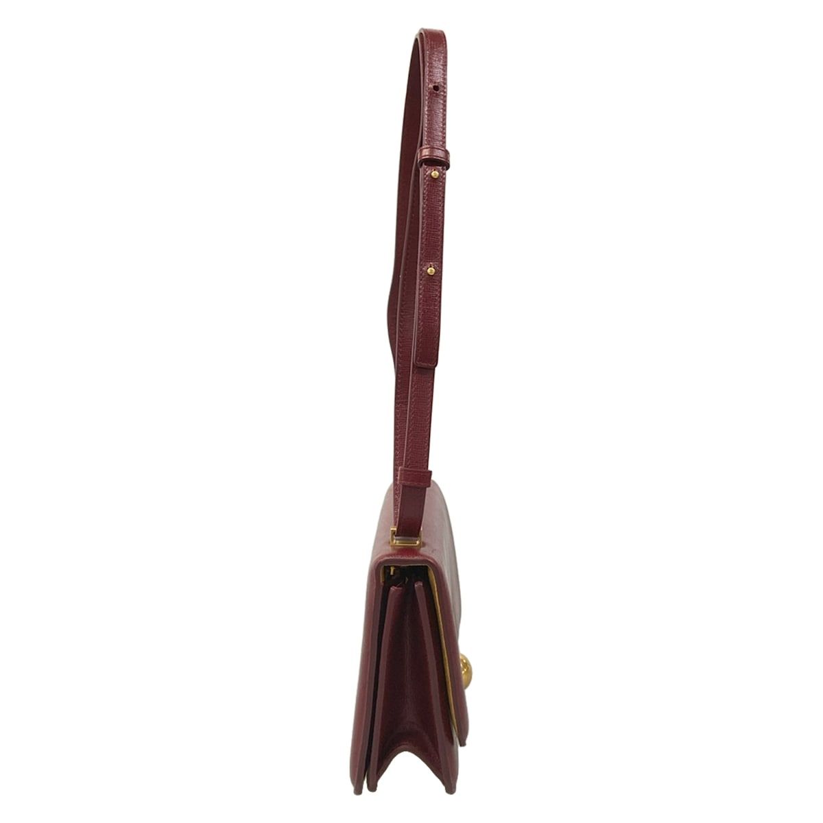 Bottega Veneta Shoulder Bag the Classic Bordeaux Leather — view 2