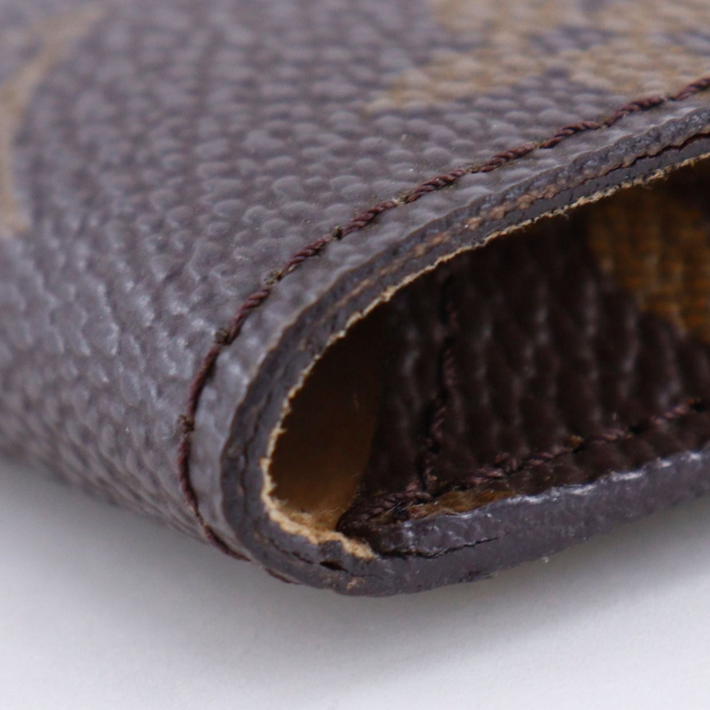 Louis Vuitton Etui Stilo Monogram Canvas Brown Pen Case — view 3