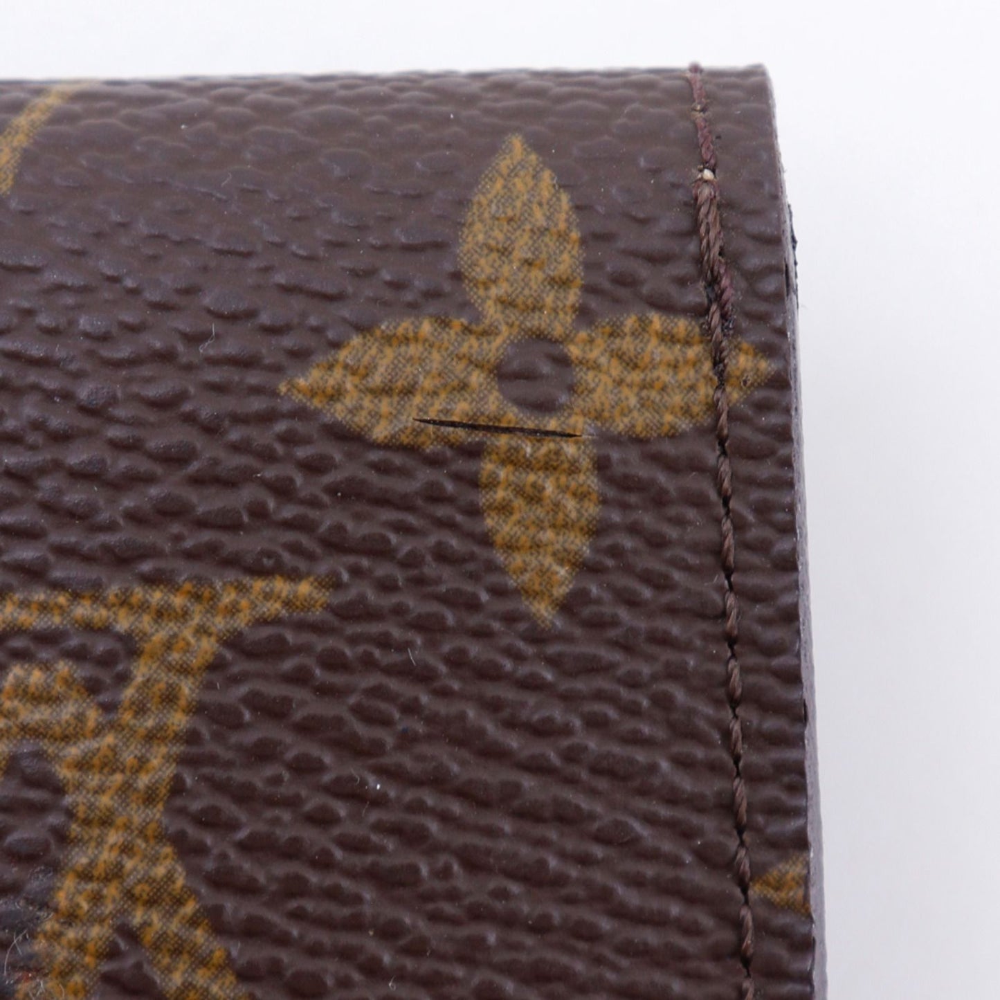 Louis Vuitton Etui Stilo Monogram Canvas Brown Pen Case — view 9