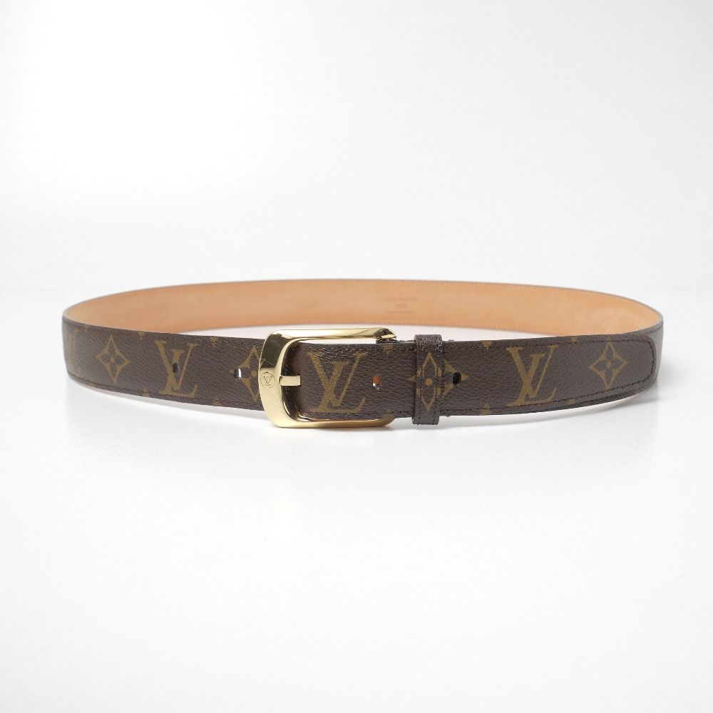 Louis Vuitton Ceinture Ellipse Belt 90 36 LV M Monogram Leather