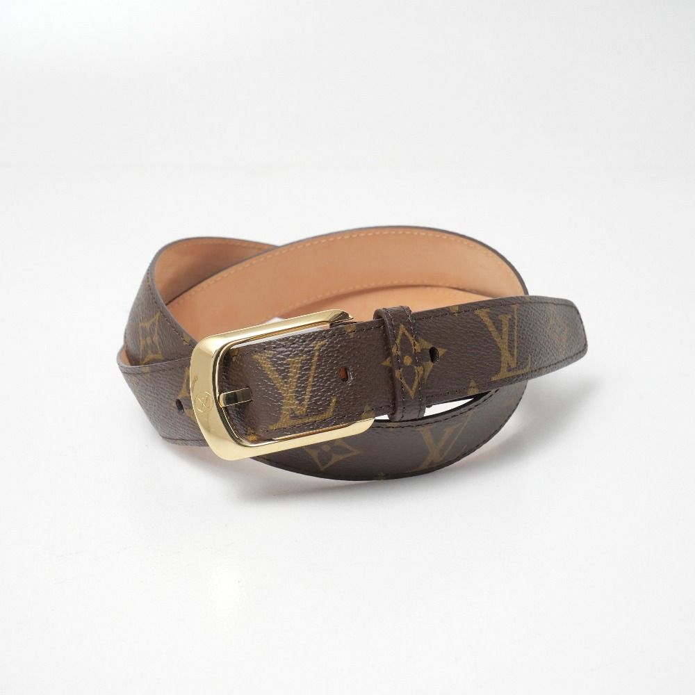 Louis Vuitton Ceinture Ellipse Belt 90 36 LV M Monogram Leather — view 2