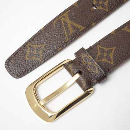Louis Vuitton Ceinture Ellipse Belt 90 36 LV M Monogram Leather — view 3
