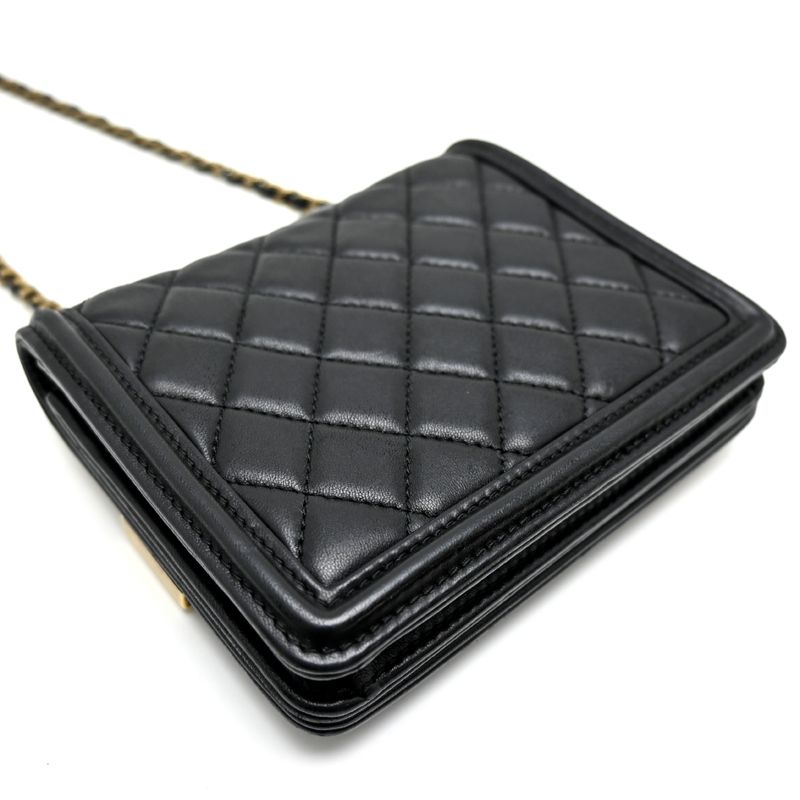 Chanel Shoulder Bag Black — view 4
