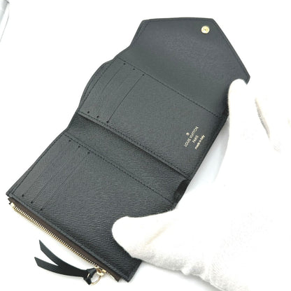 Louis Vuitton Monogram Reverse Bifold Wallet Portefeuille Victorine Brown — view 9