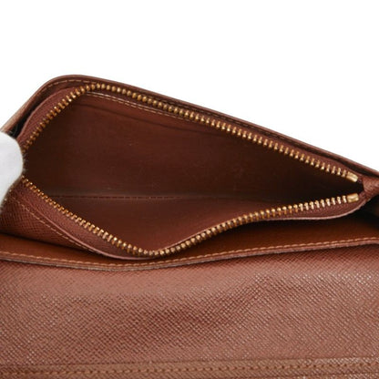 Louis Vuitton Monogram Portefeuille Brazza Wallet Brown Leather — view 8