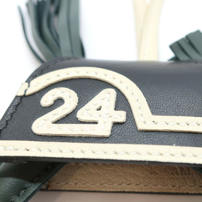 Hermes Heaven Robeo 24 Robeocle PM Vert Mangrove Noir Cles Agneau Milo Charm — view 6