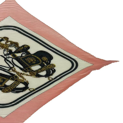 Hermes Scarf Pleats Silk Brides de Gala Pink — view 5