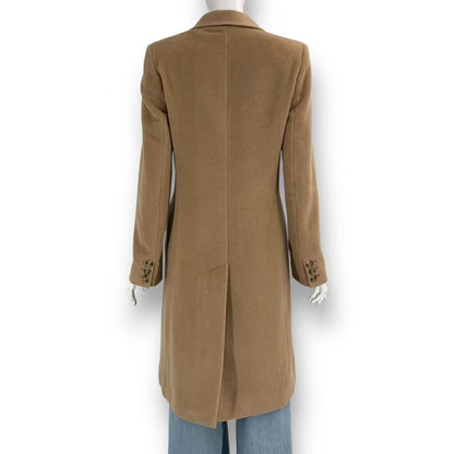 Max Mara Long Length Coat Beige 38 — view 2