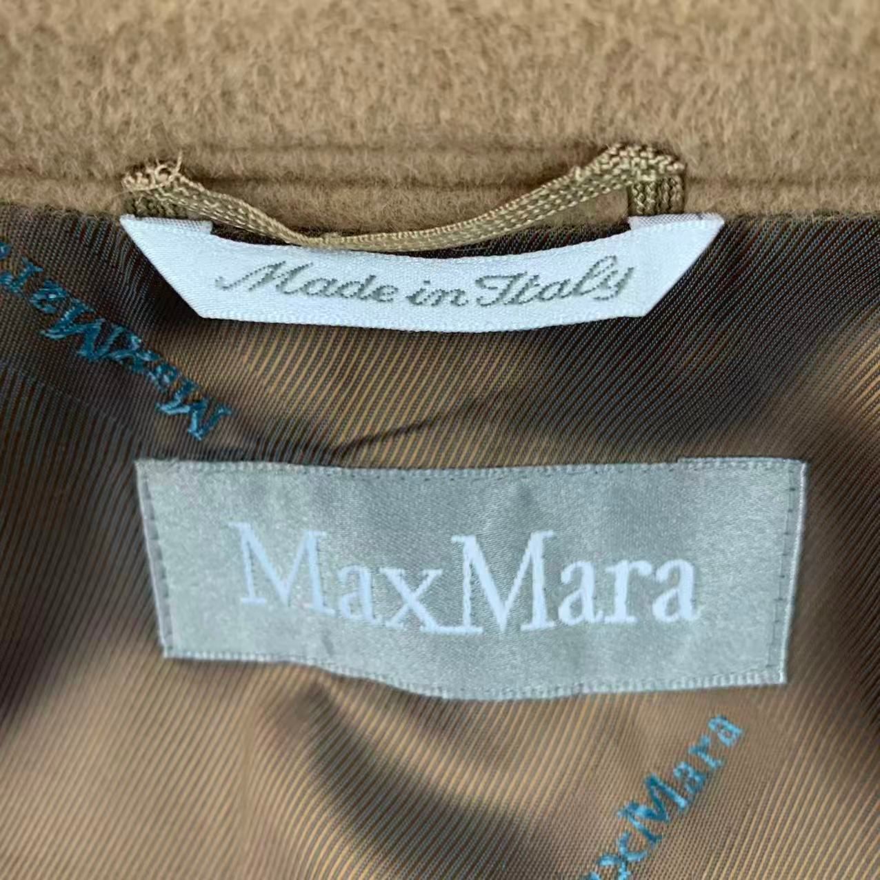 Max Mara Long Length Coat Beige 38 — view 5