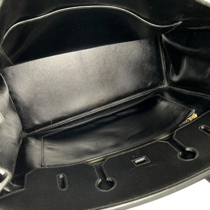 Hermes Handbag Birkin 35 Gold Taurillon Black — view 5