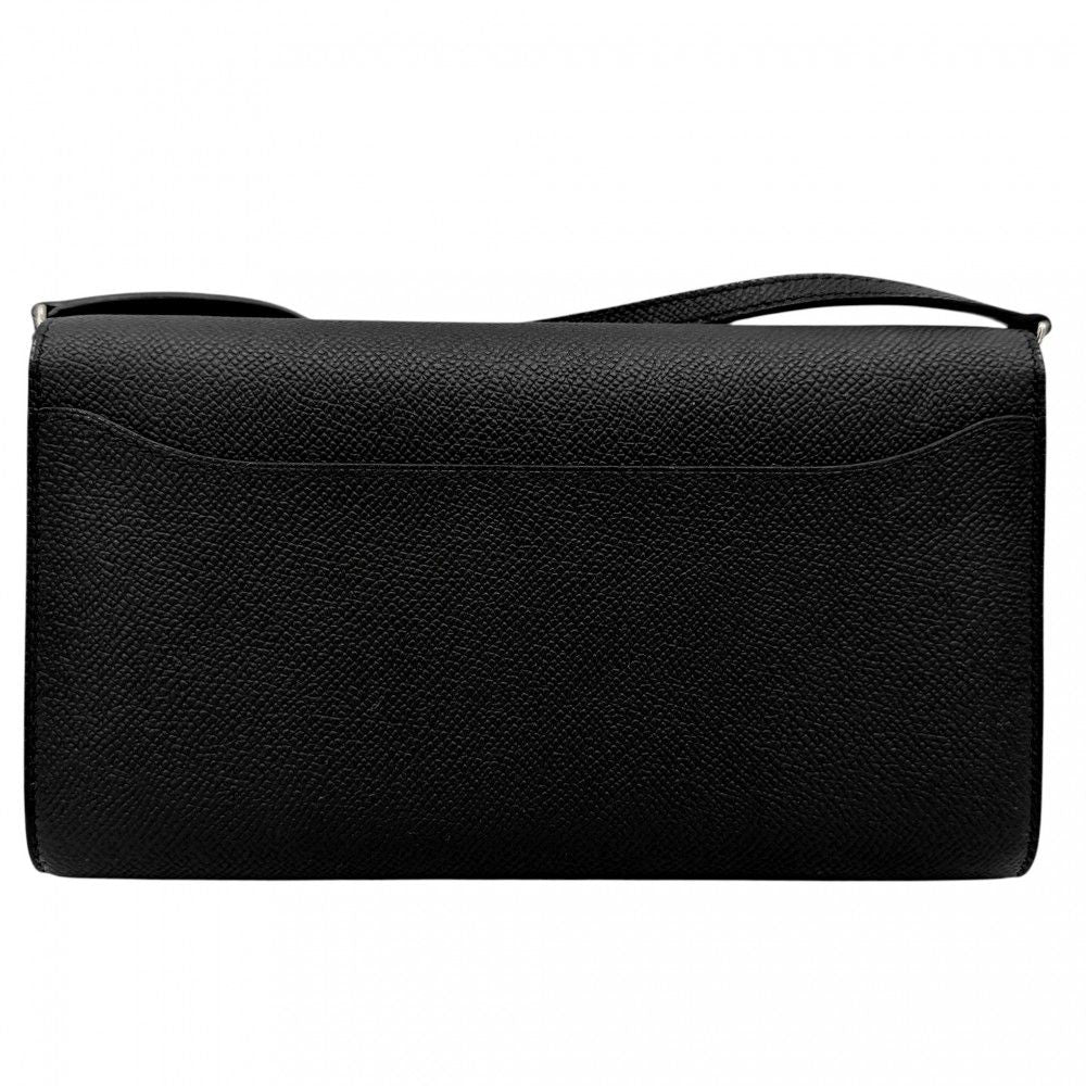 Hermes Shoulder Bag Constance Wallet Veau Epsom Black Gold — view 2