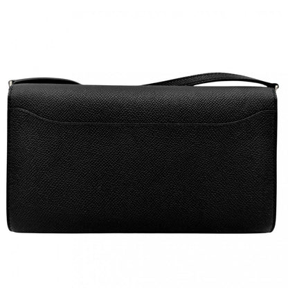 Hermes Shoulder Bag Constance Wallet Veau Epsom Black Gold — view 2