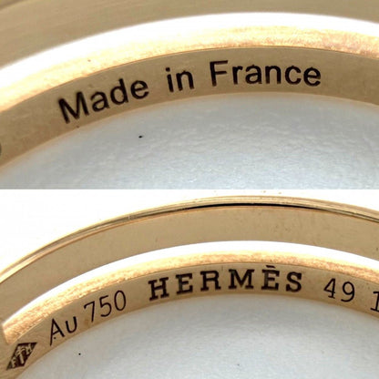 Hermes Ring Arianne 49 18k Gold PG — view 3