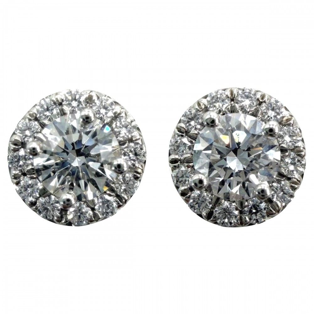 Tiffany & Co Earrings Solesto Diamond