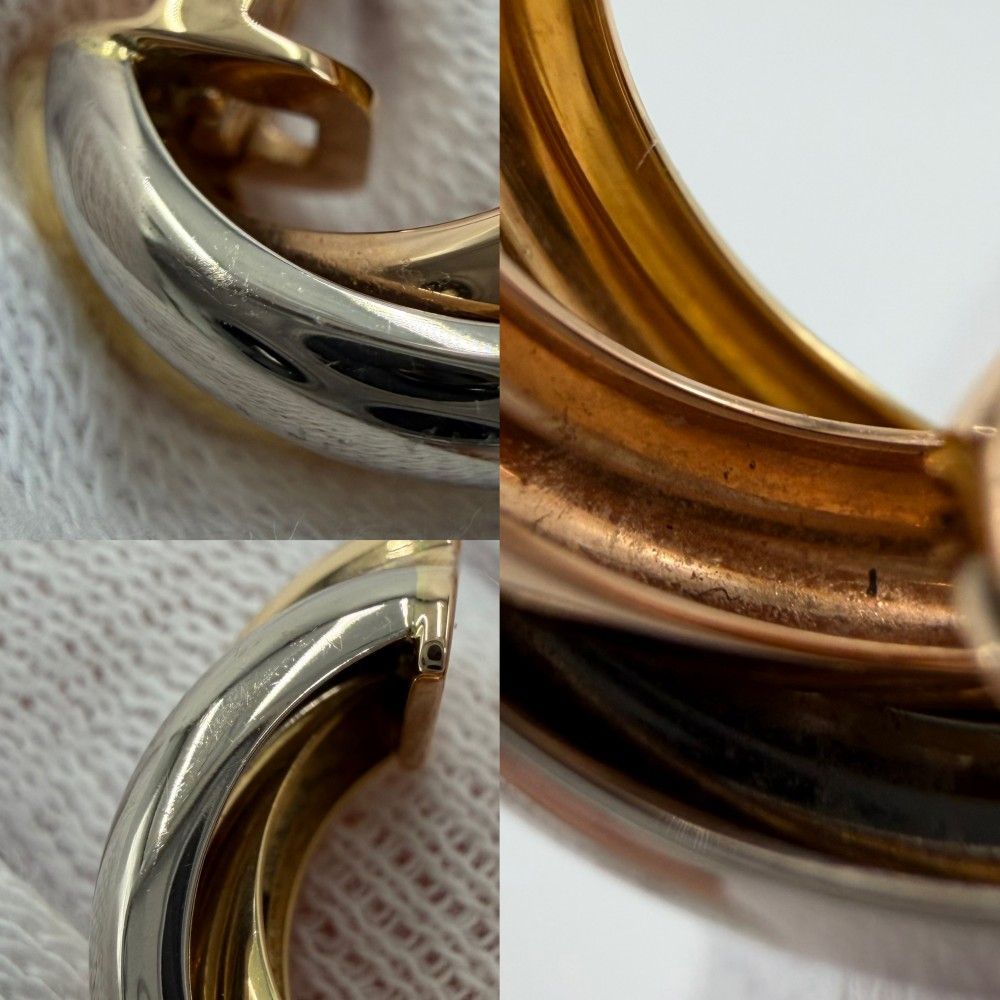 Cartier Earrings Trinity 18k Gold — view 5