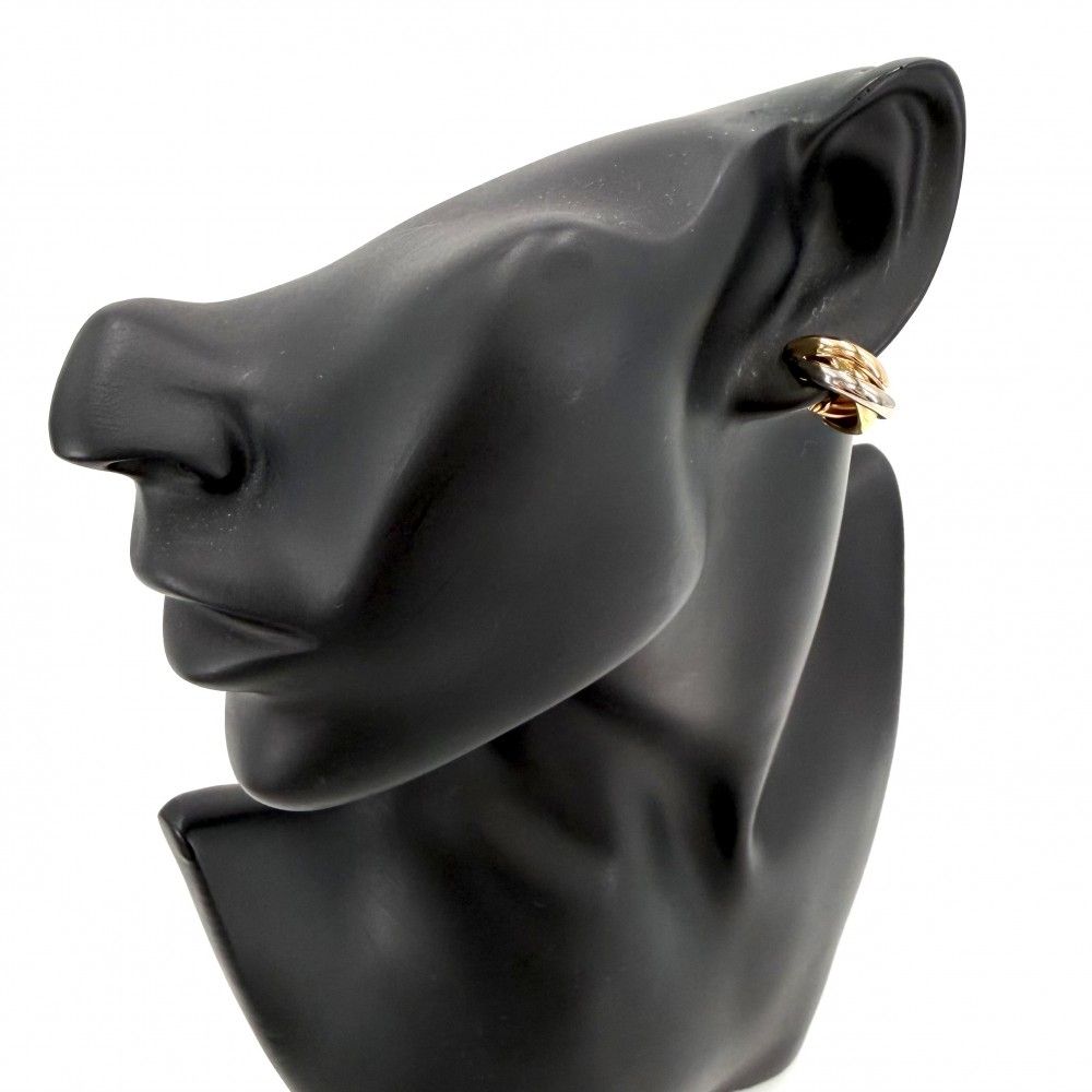 Cartier Earrings Trinity 18k Gold — view 3