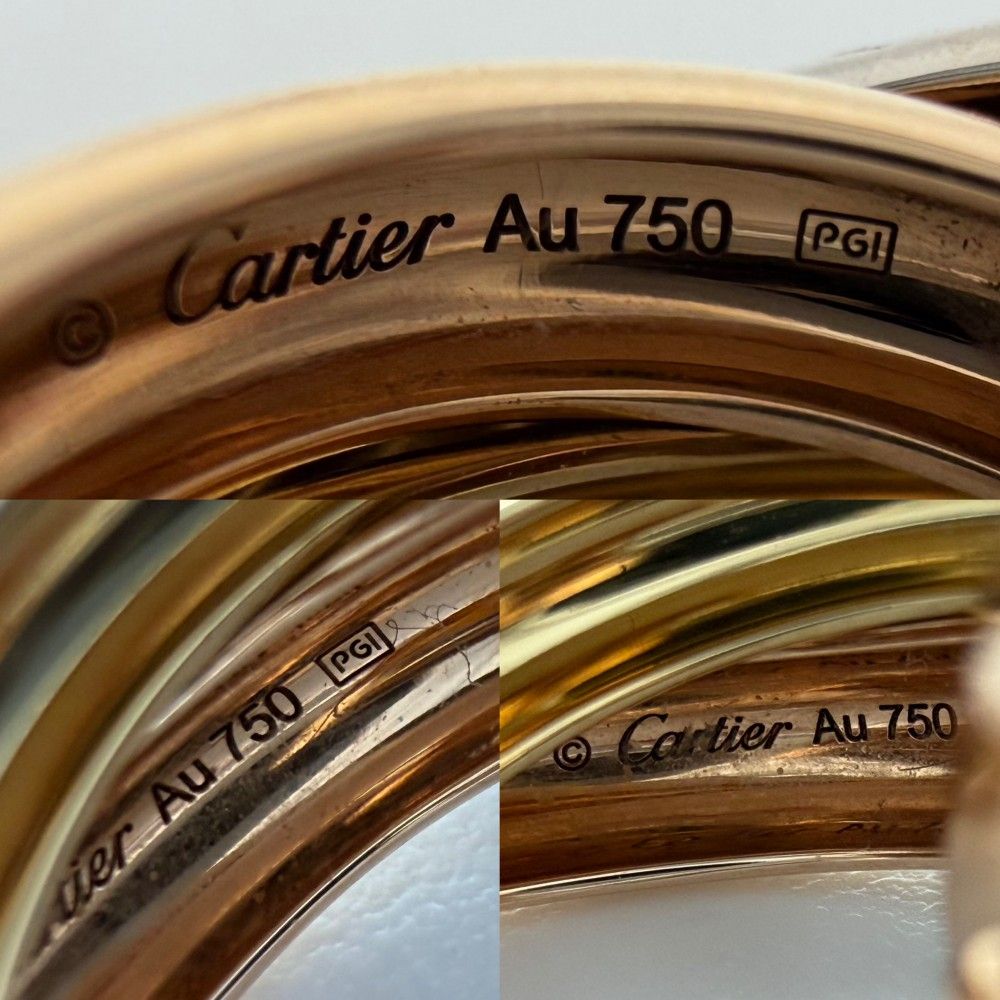 Cartier Earrings Trinity 18k Gold — view 4