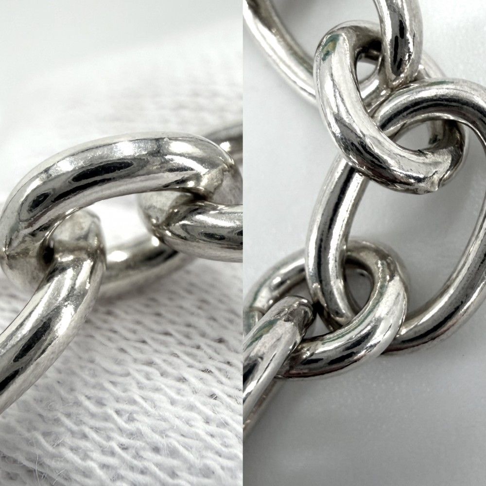 Tiffany & Co Bracelet Round Chain Link 925 Sterling Silver — view 4