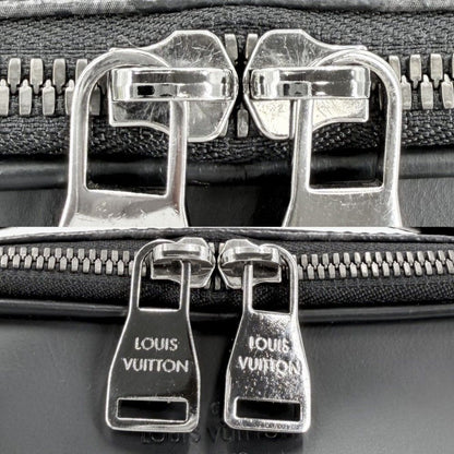 Louis Vuitton Belt Bag Monogram Eclipse Waist Pouch Black Silver — view 7