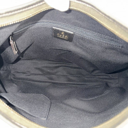Gucci Handbag Abbey One Shoulder GG Canvas Beige Gold — view 4