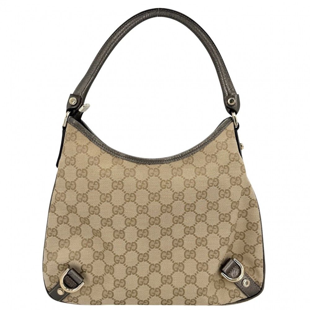 Gucci Handbag Abbey One Shoulder GG Canvas Beige Gold — view 2