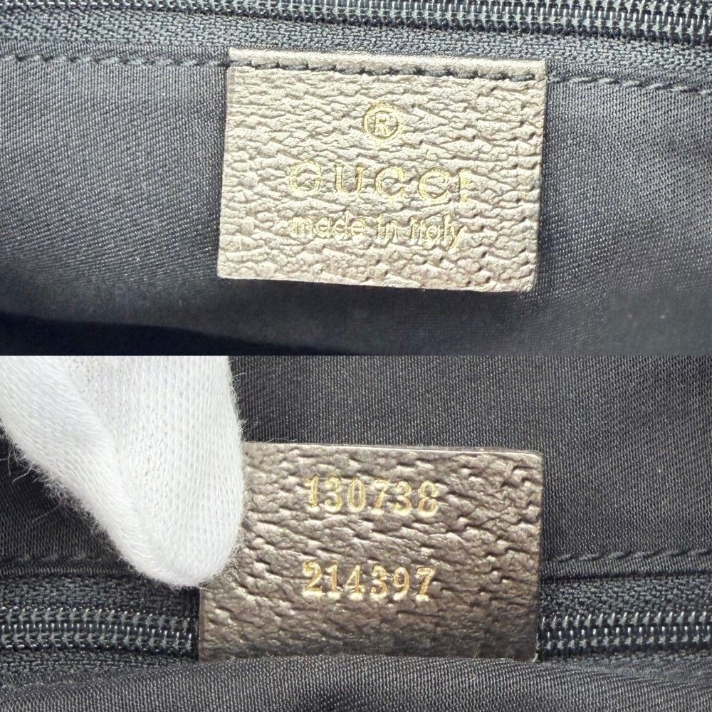 Gucci Handbag Abbey One Shoulder GG Canvas Beige Gold — view 5