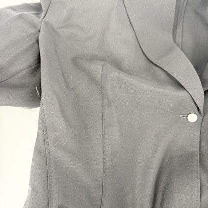 Prada Jacket 40 Black Wool Mohair Spring Autumn — view 7
