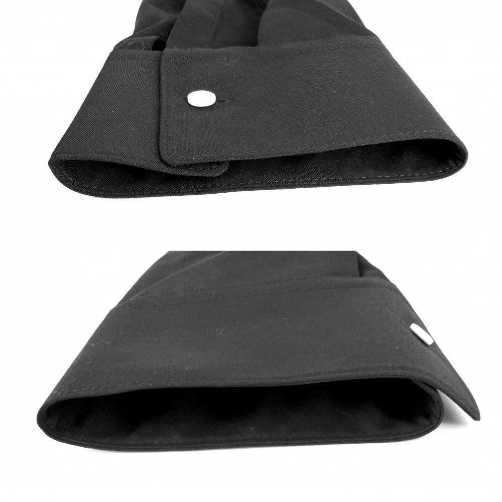 Prada Jacket 40 Black Wool Mohair Spring Autumn — view 3