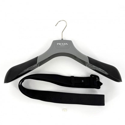 Prada Jacket 40 Black Wool Mohair Spring Autumn — view 8