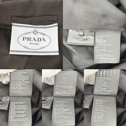 Prada Jacket 40 Black Wool Mohair Spring Autumn — view 4
