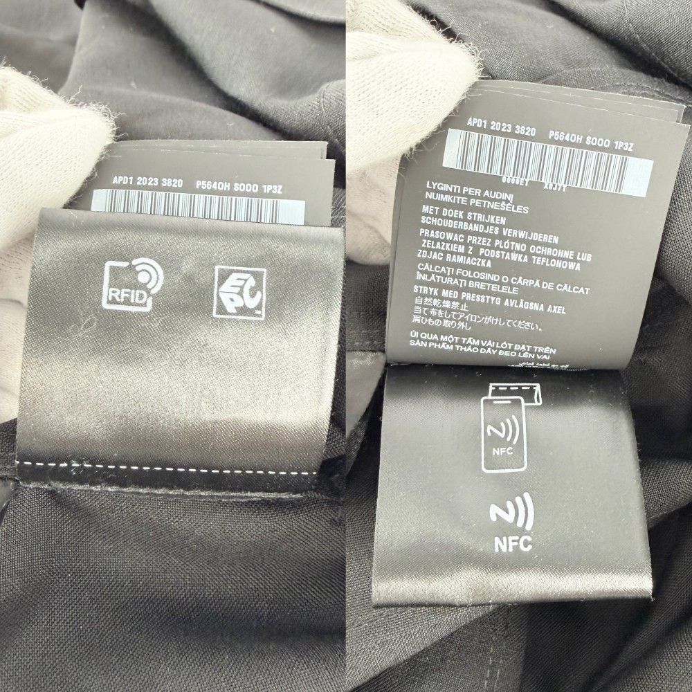 Prada Jacket 40 Black Wool Mohair Spring Autumn — view 5