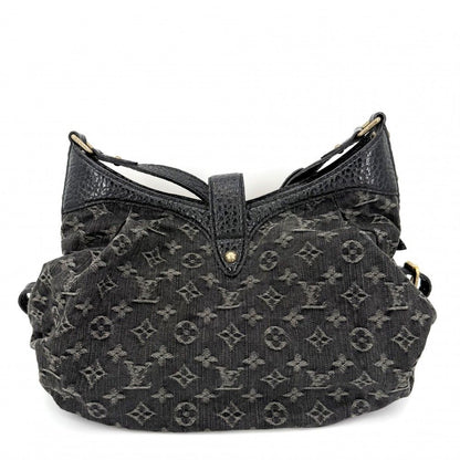 Louis Vuitton Shoulder Bag XS Bag Monogram Denim Black Gold — view 2